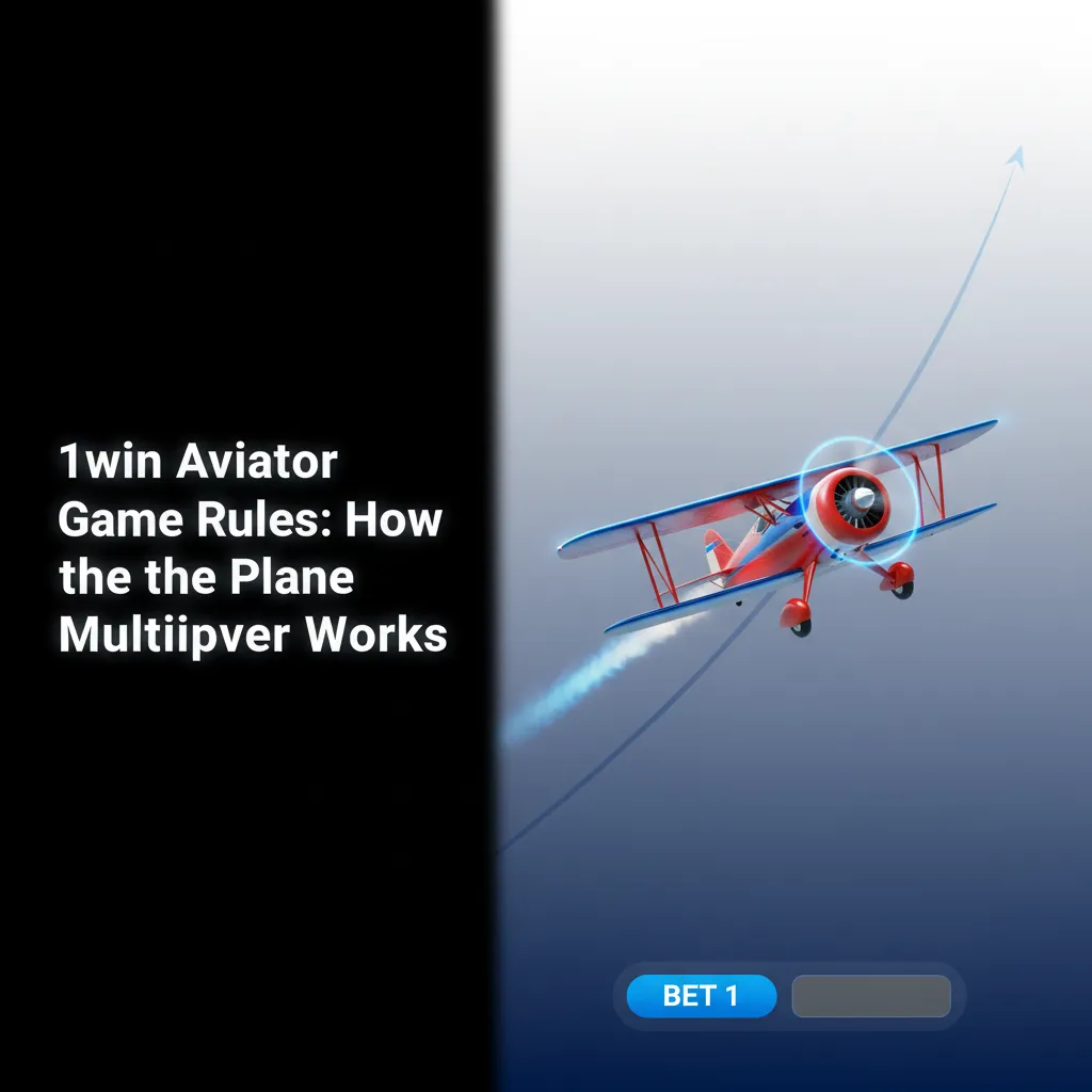 1win Aviator UI: rising multiplier as plane takes off; cash out before it flies away. Two bets and Auto Cash Out options.