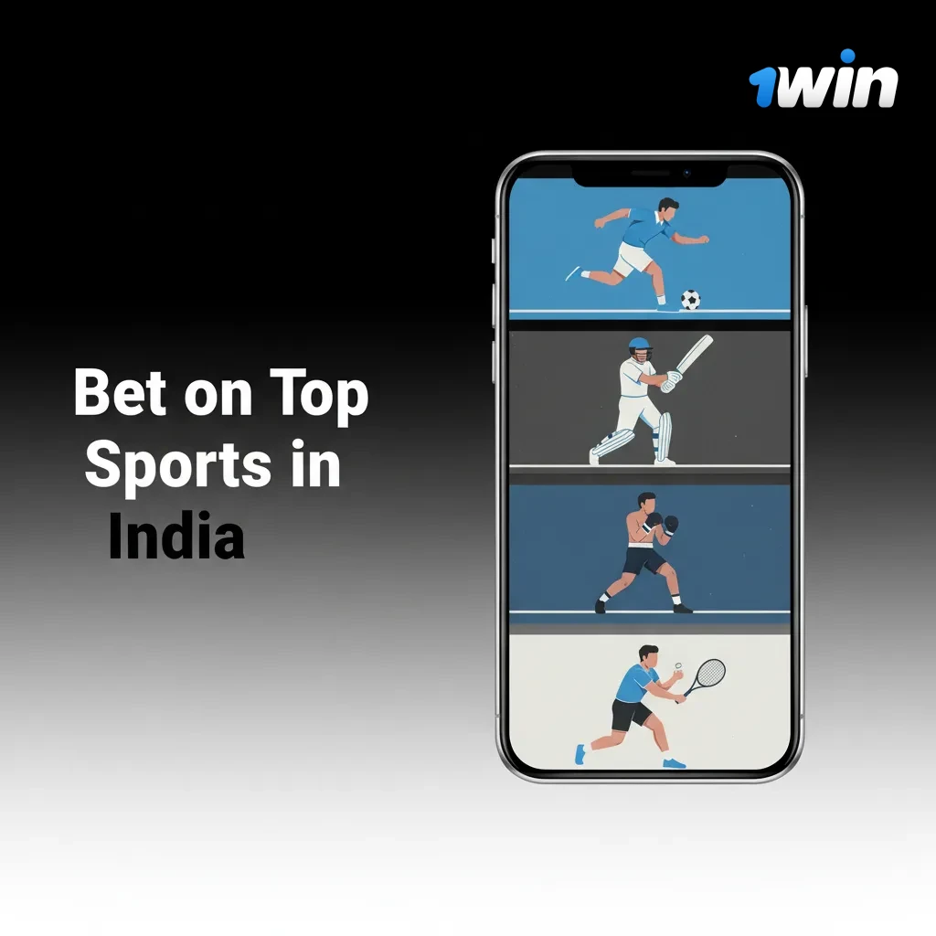 Mobile betting app in India showing live odds and quick markets for cricket, football, tennis, kabaddi, esports, and more.