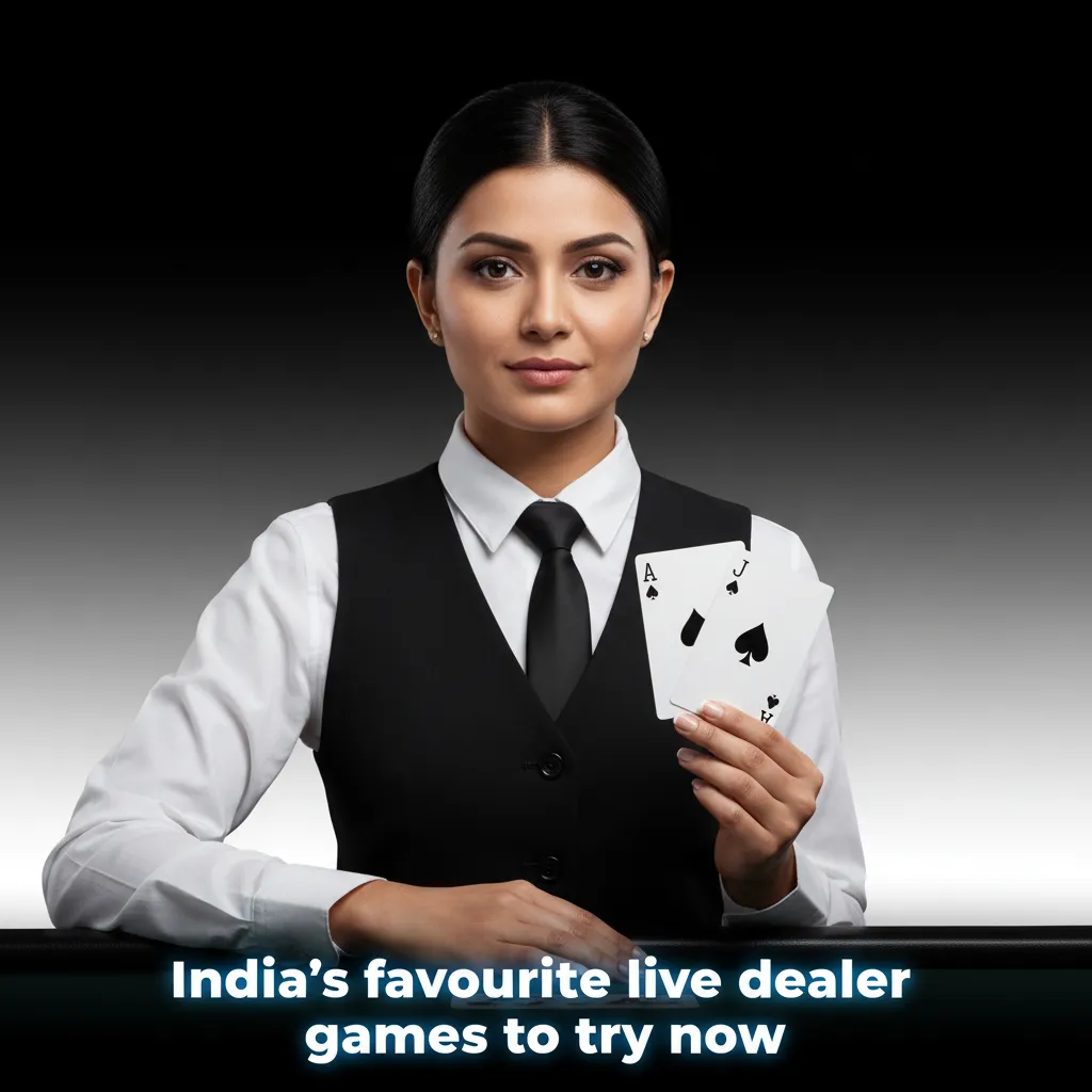 Live dealer game lineup for India: Andar Bahar, Teen Patti, roulette, blackjack, baccarat, Dragon Tiger.