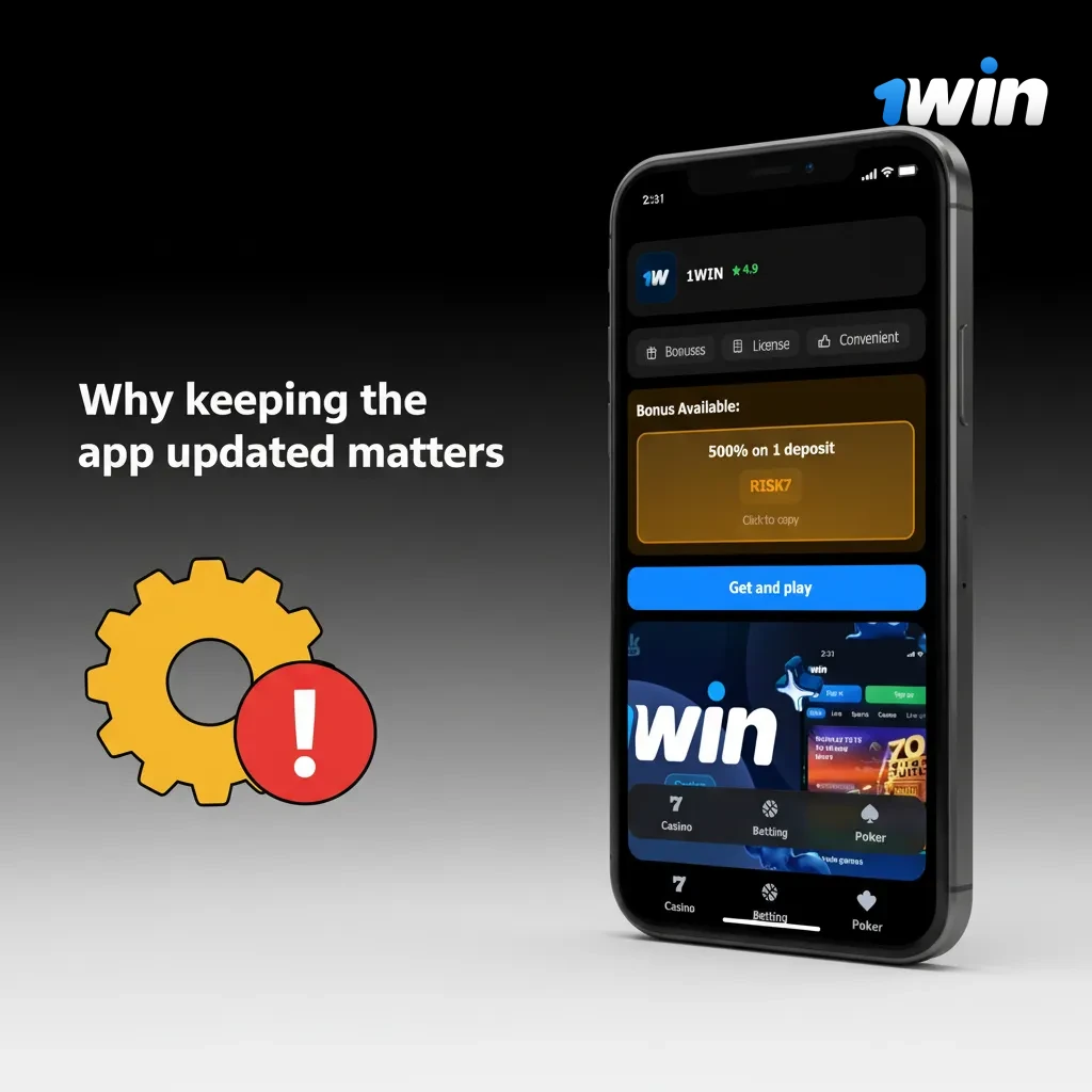 Phone with update screen, shield, rocket, and bell icons; update for security, speed, new features before the IPL.