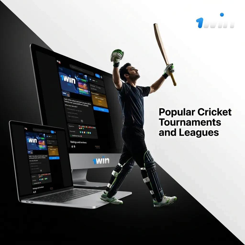 Cricket tournaments including IPL, ICC World Cup, T20 World Cup, and The Ashes displayed with betting information.