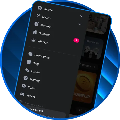 Navigate easily with the intuitive interface and navigation of 1win.