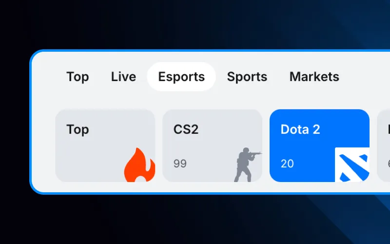 Bet on the action with new esports markets for CS2 and Valorant on 1win India.