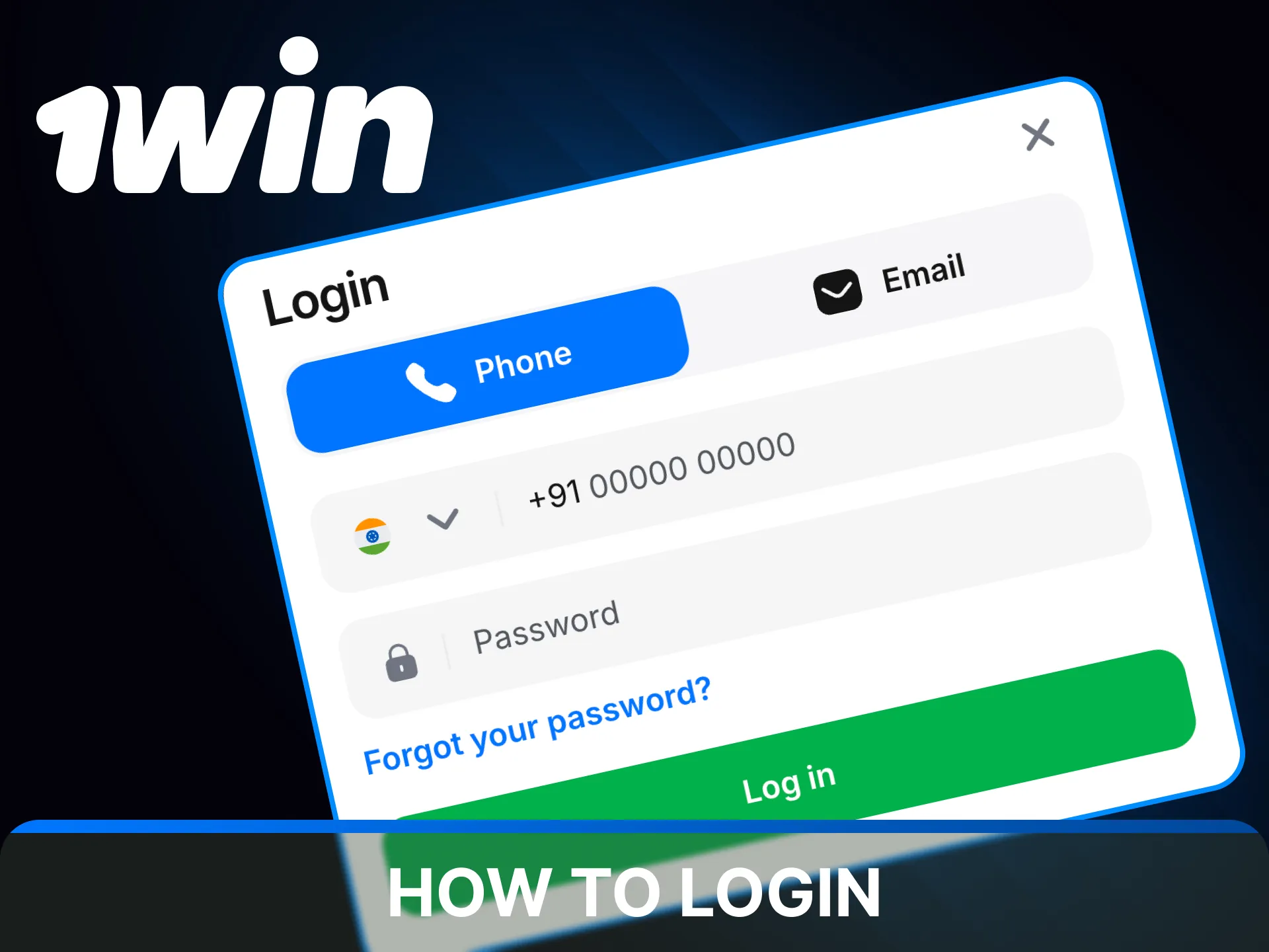 Learn how to login to your 1win account using your new credentials on any device.
