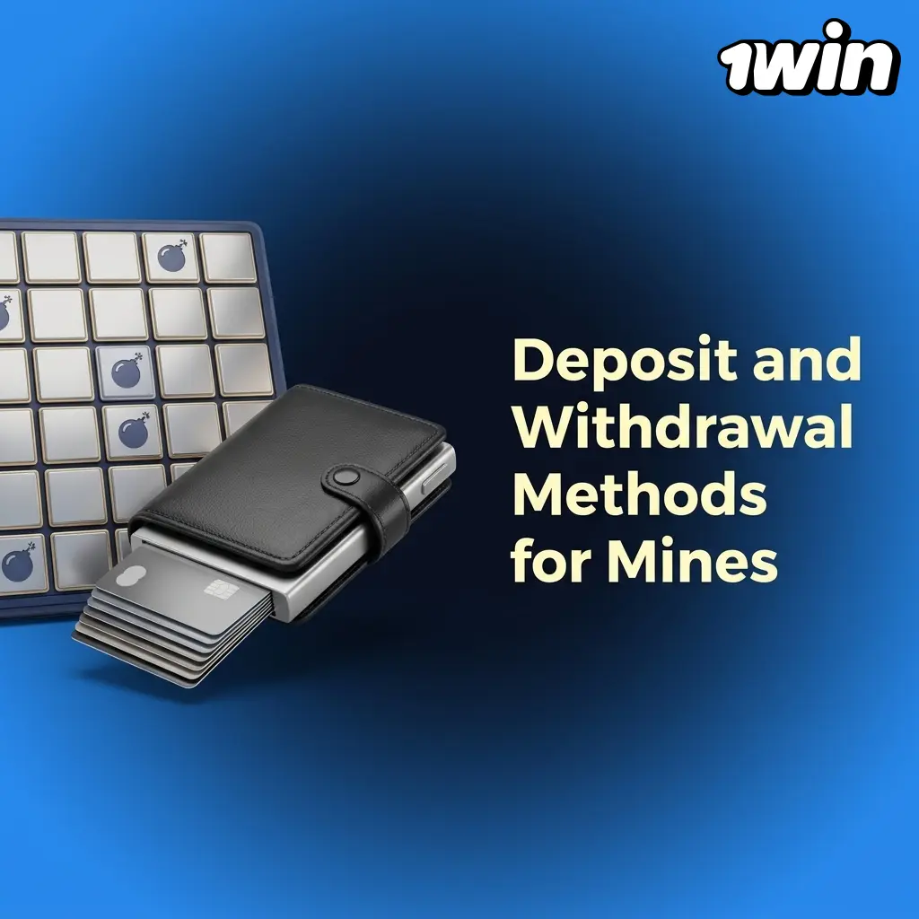 Deposit and withdrawal methods for Mines game in India: UPI, PhonePe, Paytm, Net Banking, IMPS, and cryptocurrency options.