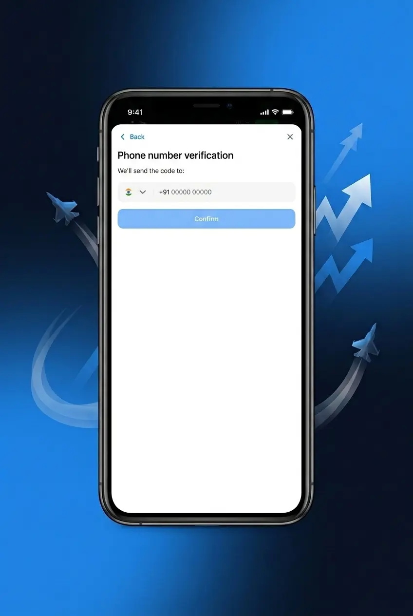 Screenshot of JetX bet configuration screen at 1win showing stake controls and quick bet buttons on mobile.