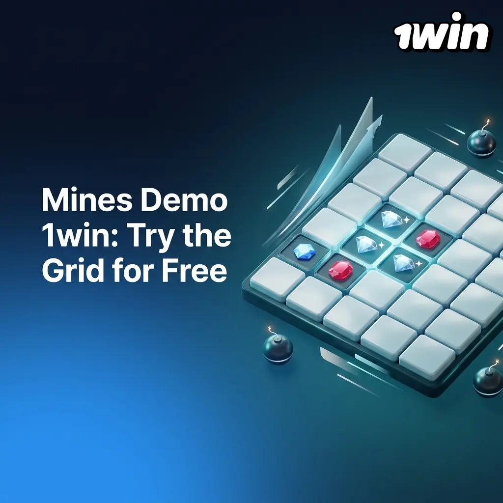 Free Mines demo on 1win: play the 5x5 grid, adjust mine count, and practice cash-outs with virtual funds.